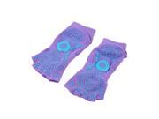 Comfort Durable Yoga Pilates Socks Half Toe Ankle Grip Five Finger No Slip 1Pair