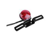 Universal Red LED 12V Motorcycle Rear Tail Light Round Brake Stop Lamp FF