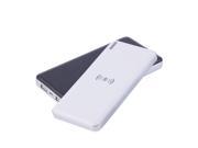 10000mAh High Capacity Qi Wireless Charger Transmitter Power Bank For Cellphone FF