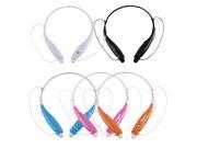 Stereo Bluetooth Headset Wireless Headphone Neckband Style Earphones for iPhone for Samsung Bluetooth Cellphone Wholesale blue