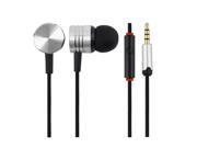 3.5mm Mic Headset For iPhone Samsung HTC In Ear Stereo Earbud Headphone FF