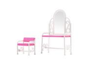 Dressing Table Chair Accessories Set For Barbies Dolls Bedroom Furniture