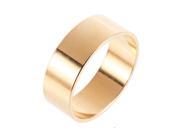 9PCS Gold Tone Punk Wide Band Ring Stack Plain Knuckle Midi Mid Rings Set