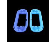 Blue Soft Silicone Skin Protector Cover Case for Sony PS Vita Console PSP