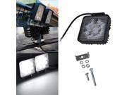 27W LED Work Light Spot Offroad Fog Driving 4X4 For Jeep Truck Boat ATV Bar