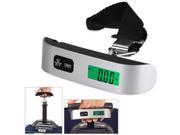 50kg 10g T Shaped LCD Backlight Digital Hanging Luggage Scale Travel Weight