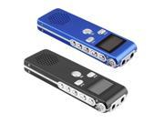 8 GB Voice Activated USB LCD Display Pen Digital Recorder Dictaphone MP3 blue