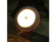Mini PIR Body Motion Light Sensor LED Night Light Infrared Induction Lamp