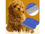 Pet Cat Dog Small Steel Fine Toothed Grooming Flea Comb Debris Removal Tool
