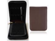 New Fashion Fountain Pen Roller Pen PU Leather Case Pouch Bag For 12 Pens