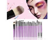New set of 20 Professional pieces brushes pack complete make up brushes