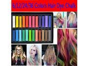 6 colors hair pins hair dyeing hair color chalk crayon