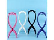 Folding Plastic Stable Durable Wig Hair Hat Cap Holder Stand Display Tool