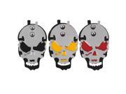 Professional Skull Tattoo Power Supply Foot Switch Pedal Stainless Steel
