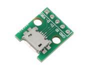BEAU MICRO USB to DIP Adapter 5pin Female Connector B Type PCB Converter
