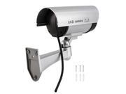 BEAU Dummy Dome Security CCTV Camera Surveillance Simulation Flashing LED Light