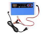 New 12 24V 10A Digital LCD Car Battery Charger Motorcycle Power supply Cord US plug