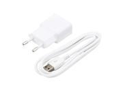 EU Plug Wall Charger USB Data Cable for SamSung Galaxy Note2 II N7100 S4 S3