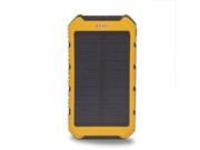 18000mAh Solar Panel 2A 1A Battery Power Bank External Portable Phone Charger
