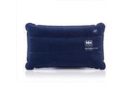 Ultralight Square Portable Air Inflatable Outdoor Camping Travel Soft Pillow dark blue