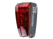 5 LED 2 Lasers Cycling Bicycle Laser Tail Light Safety Back Rear LED Light