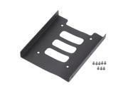 2.5 to 3.5 SSD to HDD Metal Adapter Mounting Bracket Hard Drive Holder