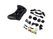 1 Set Portable Wireless Bluetooth Gamepad Remote Controller Full Housing Shell Buttons For XBOX 360 Black