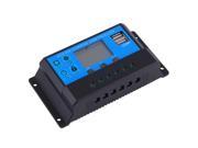 Hot 20A 12 24V Auto Switch Solar Charge Controller LED Display 2 USB Ports