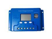 LED Screen Display 20A 48V TX 20BL48 Auto Switch Solar Charge Controller 2 USB Ports Easy Operating