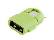 Robot Shape Micro Mini USB OTG Converter Adapter For Android Phones Tablets