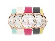 New Fashion Designed Exquisite Boutique Music Score Quartz Wrist Watch