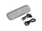 New Sun Visor Bluetooth Car Kit Speaker Handsfree Speakerphone Music Play