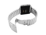 Replacement Slub Stainless Steel Wrist band For Fitbit Blaze Tracker Watch