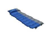Self Inflating Sleeping Air Mattress Pad With Built in Pillow Camping