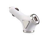 Universal Y Type In Car USB Double Port Car Charger Adapter For Mobile Phones