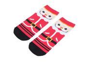 Women Winter Socks Gift Warm Soft Cotton Sock Cute Santa Claus Deer Xmas Gift