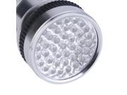 Aluminum 2 Modes 41 LED Torch UV Ultra Violet Lamp Light Flashlight Outdoor