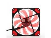Double Head Large 120x120x25mm 3P 4pin Brushless Computer Case Fans Radiator