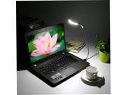 Portable Hi Power 400Lux LED Flexible Neck USB Light lamp with Touch Switch