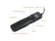 Shutter Release Cable Timer Remote Controller RS 80N3 for Canon DSLR Camera