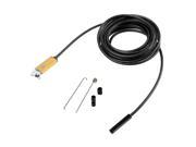 5M 7mm 6 LED Android Endoscope USB Waterproof Borescope Inspection Camera