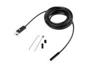 AN99 5.5mm 6 LED Endoscope Borescope Inspection Camera For Android For PC 5M black