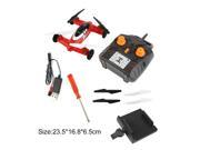 2.4G Dual Mode 4 Axes Strong Wind Resistance Land Sky Aircraft Helicopter