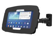 COMPULOCKS BRANDS SECURE SPACE ENCLOSURE WITH SWING ARM KIOSK BLACK FOR GALAXY TAB NOTE 10.1 .