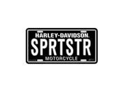 Harley Davidson Sportster License Plate