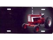 Red Tractor on Gray Airbrush License Plate Free Names on this Air Brush Red Tractor on Gray Airbrush License Plate Free Names on this Air Brush