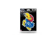Kansas Jayhawks Die Cut Vinyl Decal Kansas Jayhawks Die Cut Vinyl Decal