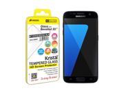 Amzer Kristal Tempered Glass HD Edge2Edge Black Screen Protector for Samsung GALAXY S7 SM-G930F