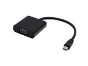 Addon Microsoft R7X 00018 Compatible 20.00cm 8.00in Mini DisplayPort Male to VGA Female Black Adapter Cable 100% compatible with select devices.R7X 00018 AO