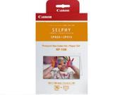 Canon 8568B001 Rp 108 1 Print Ribbon Cassette And Paper Kit For Selphy Cp1000 Cp910 Cp910 Printing Kit